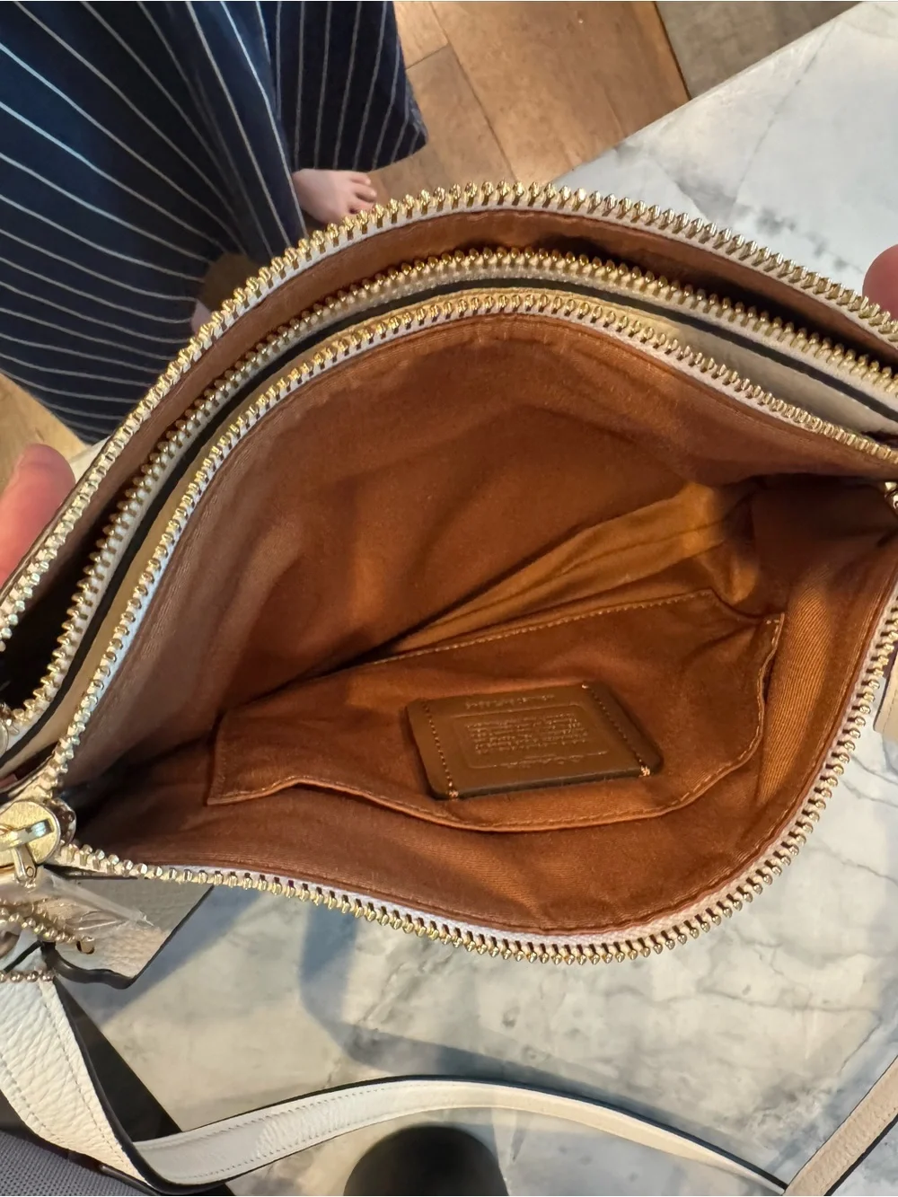 Coach compact crossbody
